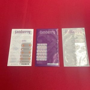 Jamberry Nail Wraps lot of 3